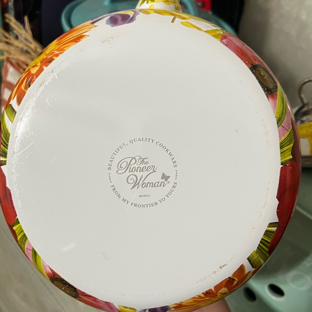 The Pioneer Woman Multicolor Floral Teapot - Picture 6 of 6